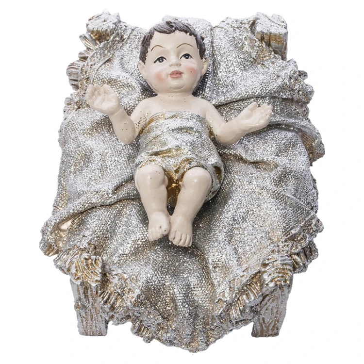 Szopka Bożonarodzeniowa - 40 cm kpl. 6 figur