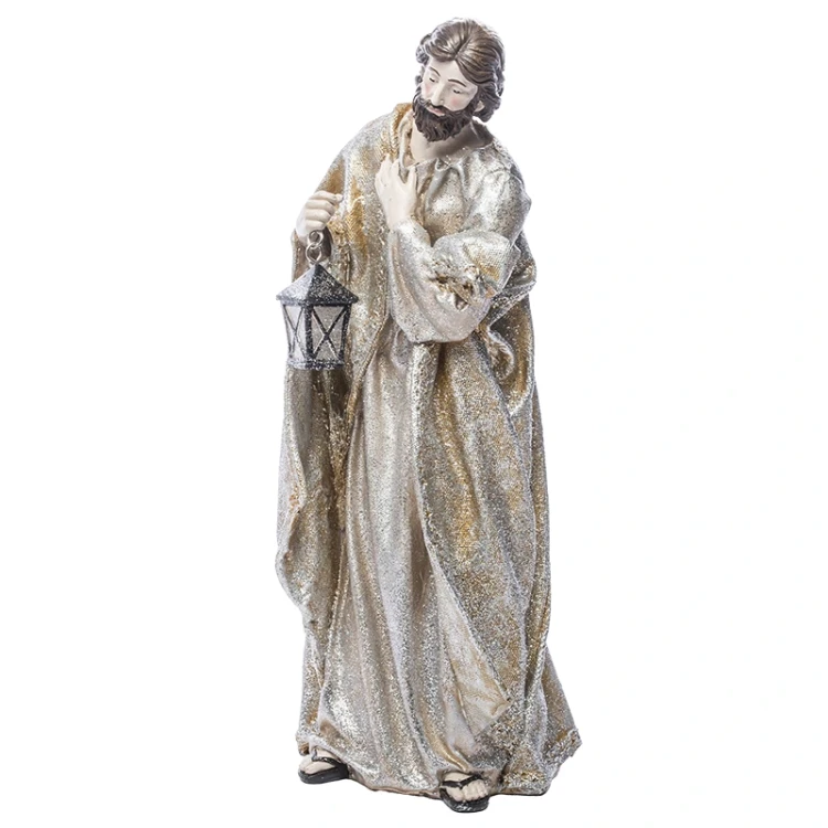 Szopka Bożonarodzeniowa - 40 cm kpl. 6 figur