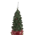 Świeca Parafinowa Bożonarodzeniowa - Dziadek do orzechów z choinką 25 cm fot. 9