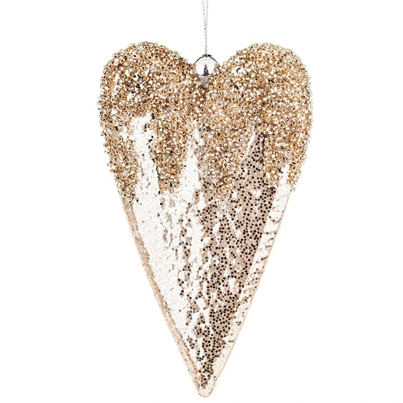 Zawieszka choinkowa - Serce 14 cm