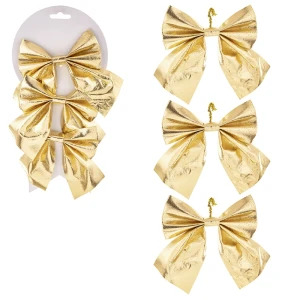 Złota Kokardka 16 x 13 cm - kpl. 3 szt.  