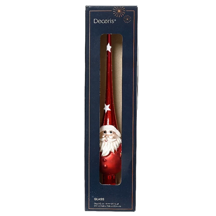 Szklany szpic choinkowy - Koronka 31cm fot. 8