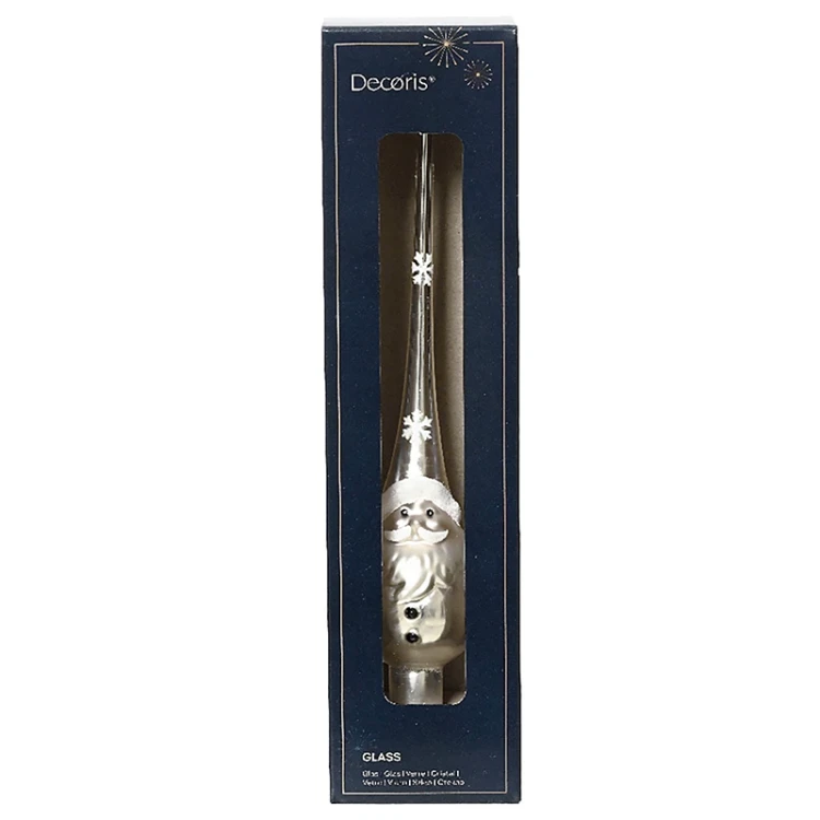 Szklany szpic choinkowy - Koronka 31cm fot. 6