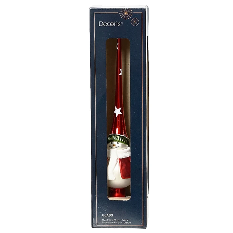 Szklany szpic choinkowy - Koronka 31cm fot. 4