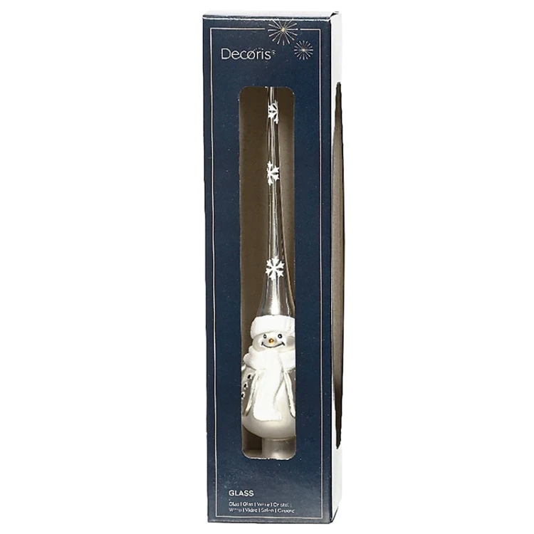 Szklany szpic choinkowy - Koronka 31cm fot. 2