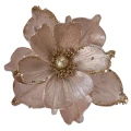 Duży Kwiat Magnolii na klipsie - 22 cm fot. 5