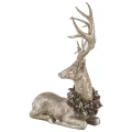 Szampański Jeleń - Figurka dekoracyjna 55 cm