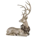Szampański Jeleń - Figurka dekoracyjna 55 cm