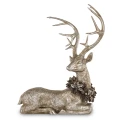 Szampański Jeleń - Figurka dekoracyjna 55 cm