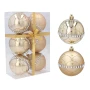 Złoty Zestaw Bombek na choinkę 8 cm fot. 4