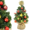 Mała choinka LED - do udekorowania Szklane bombkami 35 cm