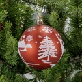 Czerwone bombki choinkowe - kpl. 6 szt. 8 cm fot. 7