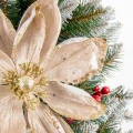 Duży Kwiat Magnolii na klipsie - 22 cm fot. 10