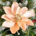 Duży Kwiat Magnolii na klipsie - 22 cm fot. 9