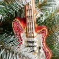 Szklane ozdoby choinkowe - gitara