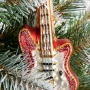 Szklane ozdoby choinkowe - gitara