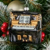 Szklane ozdoby choinkowe - Pianino 10,5 cm