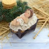 Figurka Jezuska w Żłobku Dzieciątko Boże 6 cm