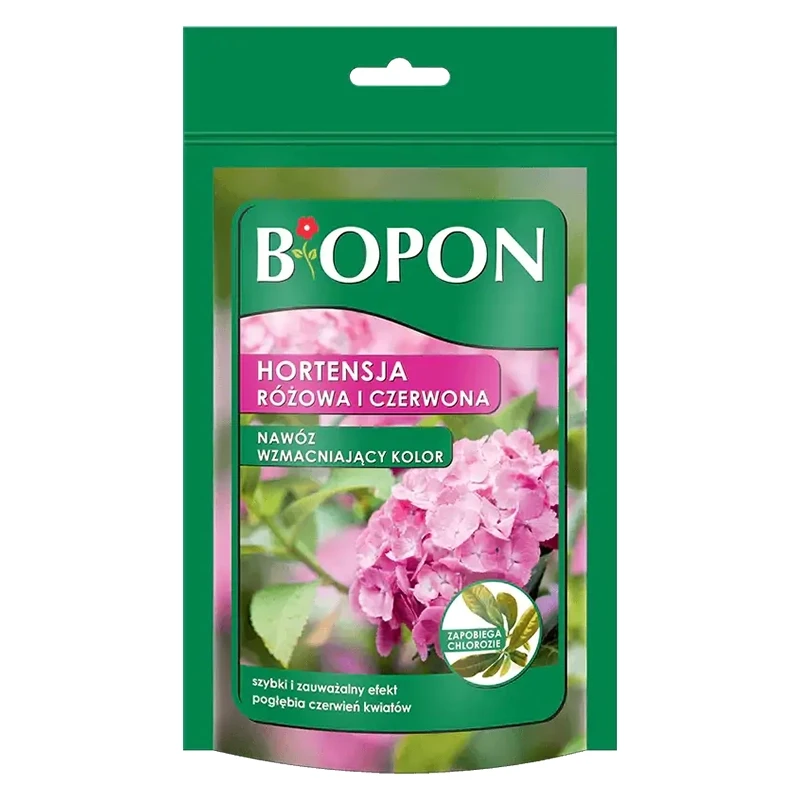 Nawóz do hortensji różowej i czerwonej wzmacniający kolor 200g