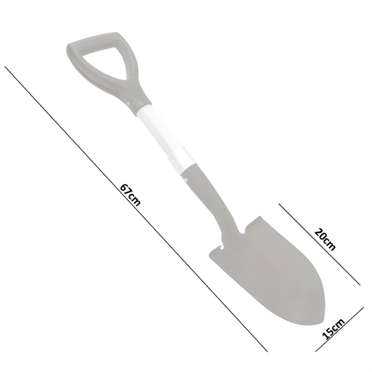 Łopata mini z trzonkiem fiberglass 67cm