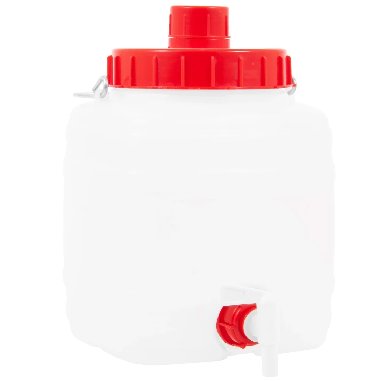 Plastikowy pojemnik na deszczówkę z kranikiem 5L fot.6