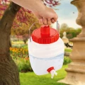 Plastikowy pojemnik na deszczówkę z kranikiem 5L fot.4