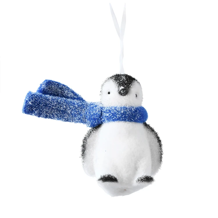 Zawieszka Choinkowa Pingwinek z Szalikiem 10 cm