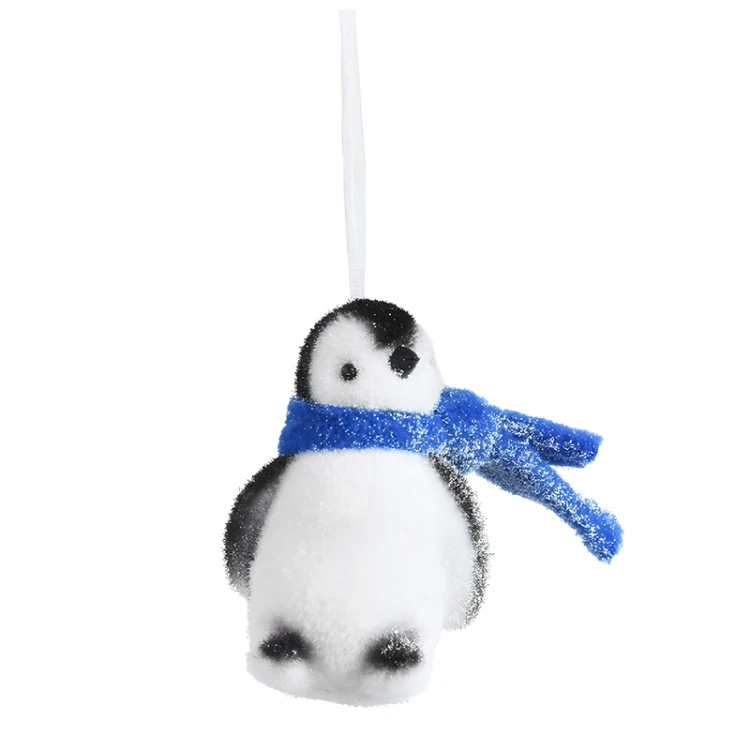 Zawieszka Choinkowa Pingwinek z Szalikiem 10 cm