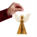 Dekoracyjny papierowy Aniołek z magnetycznym zamknięciem 8 cm
