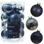 Szklane bombki choinkowe MIX 3,5 cm - kpl. 16 szt. fot.10