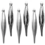 Szklane Sople 15 cm w tubie - kpl. 6 szt. fot.23