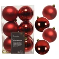 Bombki choinkowe nietłukące - 12 szt. 6 cm fot.10