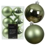 Plastikowe bombki choinkowe - 6 cm 12 szt. fot.6