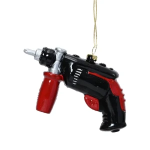 Plastikowa zawieszka choinkowa - Wiertarka