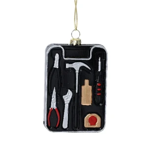 Plastikowa zawieszka choinkowa - Zestaw narzędzi