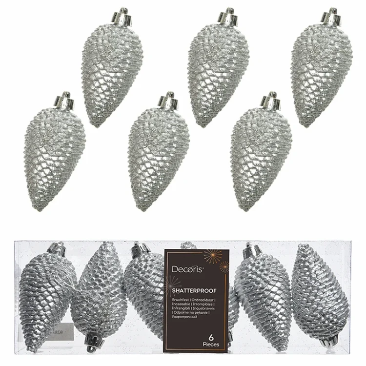Szyszki - Zawieszki choinkowe 8 cm fot.4