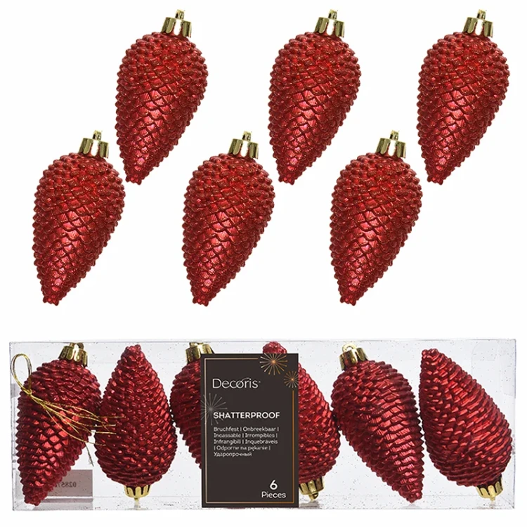 Szyszki - Zawieszki choinkowe 8 cm fot.3