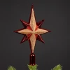 Szpic na choinkę - Brokatowa Gwiazda 25,5 cm fot.7