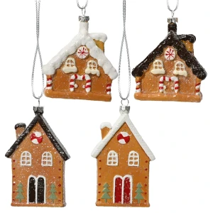 Piernikowy domek - Zawieszka choinkowa 
