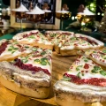 Szklana Zawieszka Choinkowa - Kawałek Pizzy 10 cm