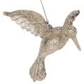 Złoty koliber - brokatowa zawieszka 14 cm