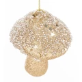 Zawieszka Choinkowa Złoty Grzybek 9 cm