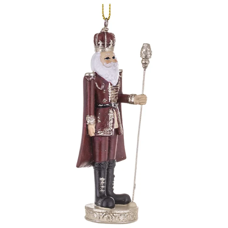 Zawieszka choinkowa - Dziadek do orzechów 10 cm
