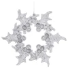 Zawieszka z ostrokrzewu - Plastikowa ozdoba na choinkę 16x18 cm