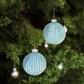 Zestaw Szklanych Bombek Choinkowych 6 szt. MIX 8 cm