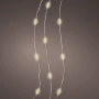 Lampki na druciku 20LED - 1M - Ciepły biały fot.4