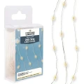 Lampki na druciku 20LED - 1M - Ciepły biały fot.3