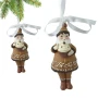 Zawieszka z żywicy - Święty Mikołaj 9 cm fot.4