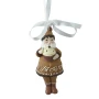 Zawieszka z żywicy - Święty Mikołaj 9 cm fot.3