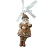 Zawieszka z żywicy - Święty Mikołaj 9 cm fot.1